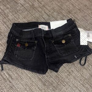 Brand new black jean shorts urban outfitters for sale